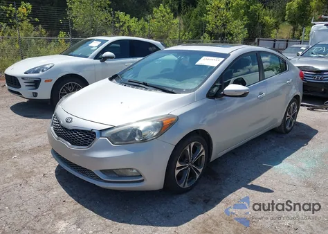 2014 Kia Forte Ex из США, поврежденный, VIN KNAFZ4A80E5198033